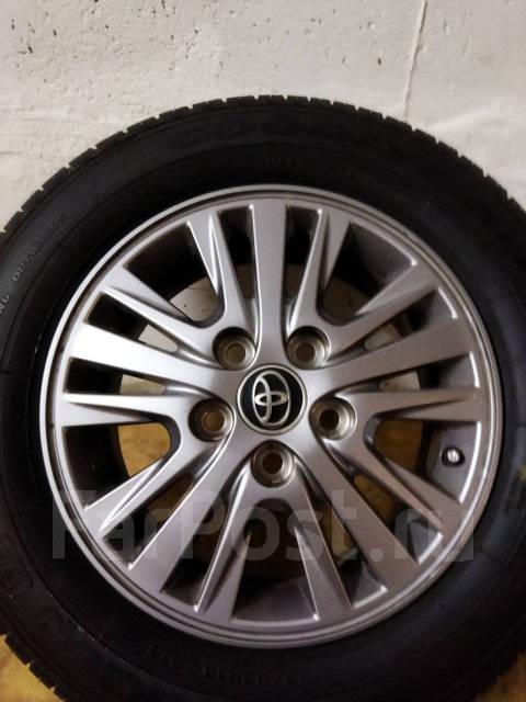 Колеса Goodyear DuraGrip 195/65/15 на литье Toyota, 15", 1 шт, 205 мм ...