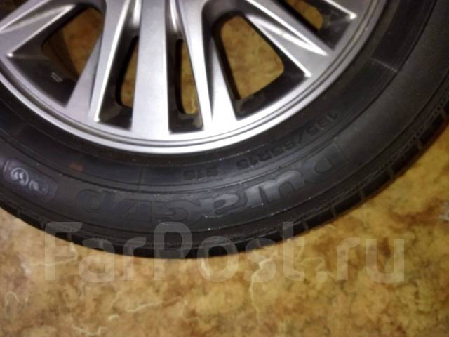 Колеса Goodyear DuraGrip 195/65/15 на литье Toyota, 15", 1 шт, 205 мм ...