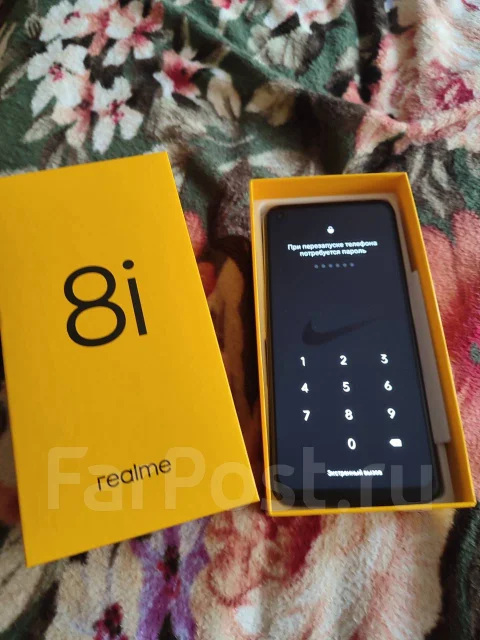 Realme 8i. �/�, 64 ��, ������, 4G LTE, Dual-SIM, NFC ����