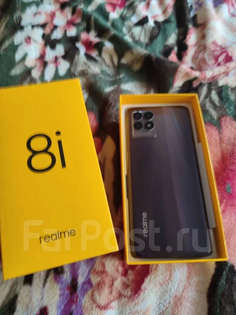 Realme 8i. �/�, 64 ��, ������, 4G LTE, Dual-SIM, NFC ����