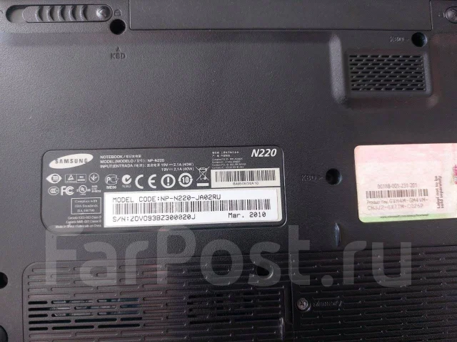 Samsung N220. WiFi: 1 ����