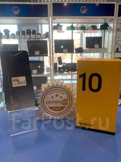 Realme 10 4/128GB ! Как Новый БУ 5 дней ! Гарантия Днс ! Скупка 25 ...