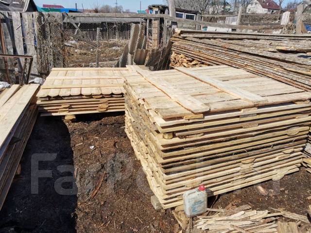 Доска для забора 2сорт, в наличии. Цена: 80₽ в Уссурийске