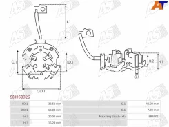 �������� ���� c������� Toyota LAND Cruiser/MARK2 80-97 1GE#/Carina 82- SBH6032S ����