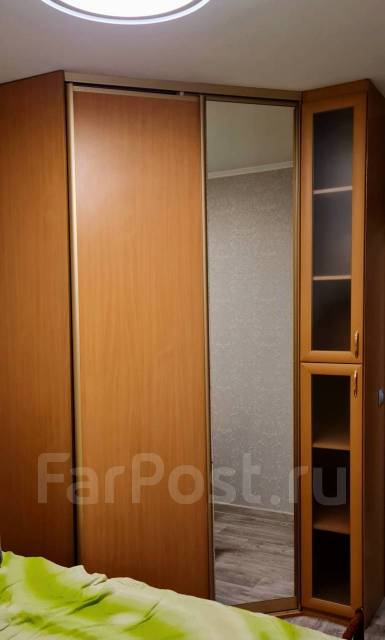 Шкаф-купе, мдф, стекло, количество дверей: 2, угловой, с зеркалом ...