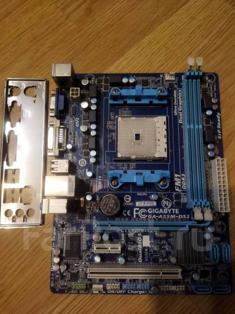 Материнская плата Gigabyte GA-A55M-DS2 (Socket FM1) - Материнские платы ...