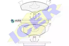 ������� ��������� �������� ������, SEAT/Skoda: Arosa/Fabia II, 1.0/1.2 TDI/1.4/1.4 16V/1.4 TDI/1.7 SDI, 94-15 ICER 181130 181130 ����