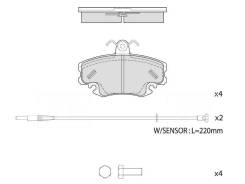   ,  Sangsin Brake SP1243 SP1243 