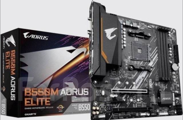 Новая Материнская плата Gigabyte B550M Aorus Elite Socket AM4 ...