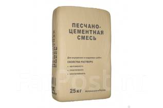 ЦПС 25 кг М200 Цементно песчаная смесь, в наличии. Цена: 281₽ во ...