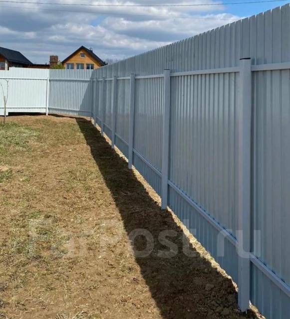 Установка заборов - Устройство заборов, ограждений, лестниц в Хабаровске