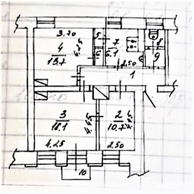 3-х ком квартира улица Катерная 5А - Купить 3-комнатная, улица Катерная ...