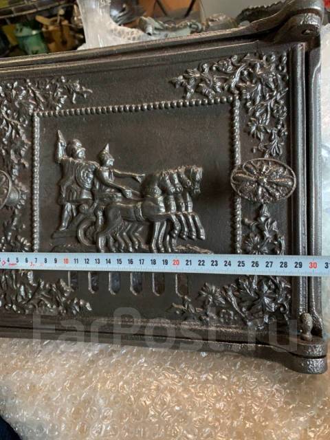 Большая печная дверца чугун до 1917, б/у, в наличии. Цена: 7 000₽ во ...