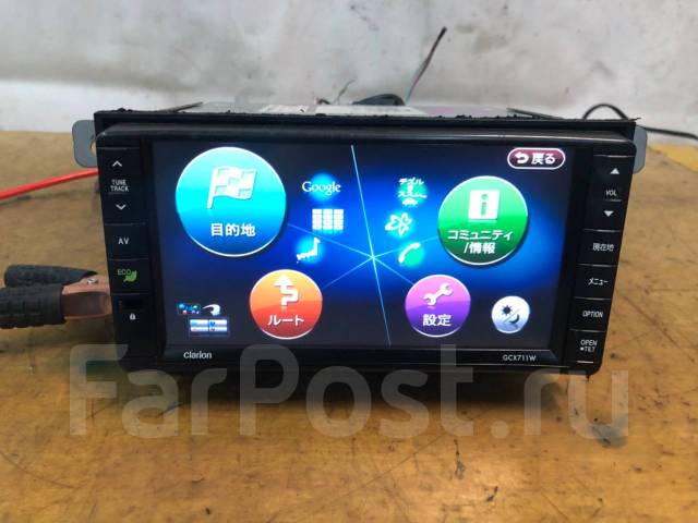 Магнитола Clarion GCX711W, 2 DIN — 178x100 мм, б/у, в наличии. Цена: 6 ...