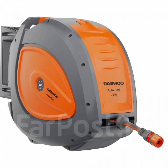 Катушка автоматическая со шлангом Daewoo Auto Reel x35, новый, в ...