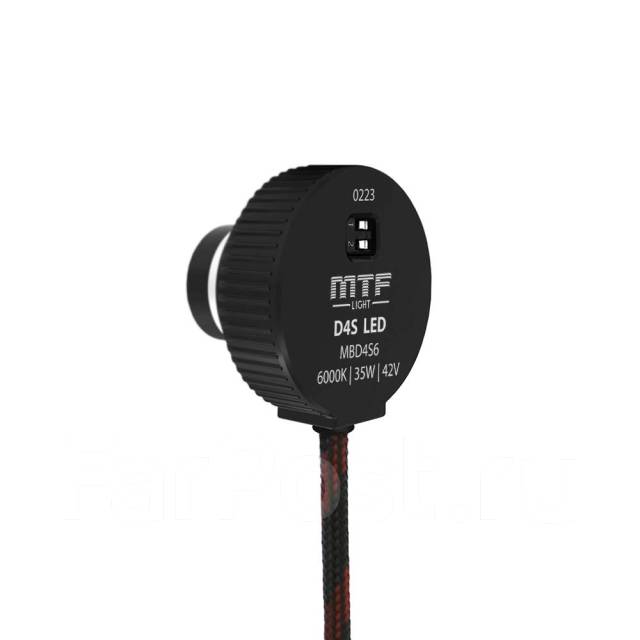 Светодиодные лампы MTF Light, серия MaxBeam, D4S, 35W, 4500lm, 6000K ...