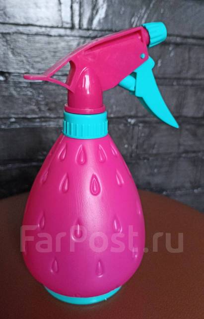 Пульверизатор- Клубника. 500мл. Новый. Pink - Хозтовары во Владивостоке