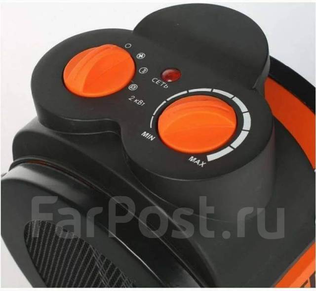 Тепловентилятор электрический Patriot PTR 3S 2.0 кВт, новый, в наличии ...