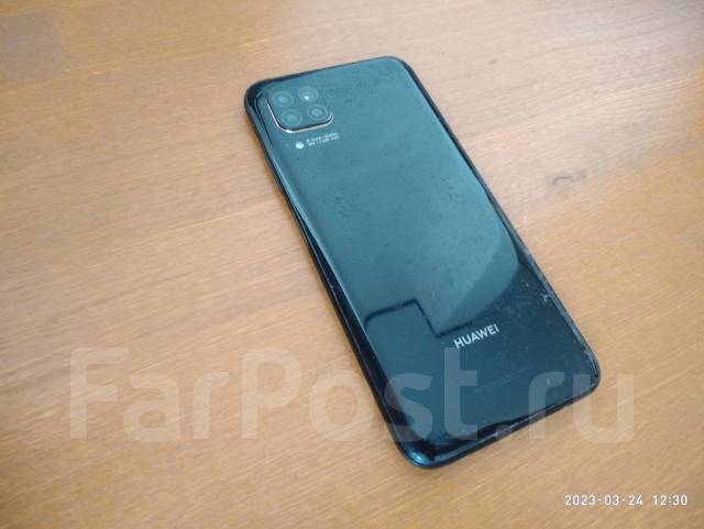 Huawei P40 lite, 128 гб, 6.44", черный, б/у, в наличии. Цена: 7 999₽ во ...