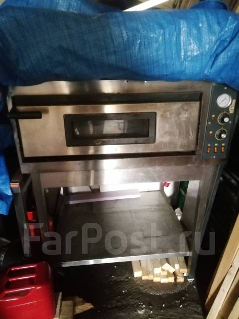 Отличная пицца печь. Itpizza Италия 4*350 (720*720) шамот, б/у, в ...