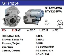 ������� Hyundai/KIA Santafe 9T STY1234WA STY1234WA ����