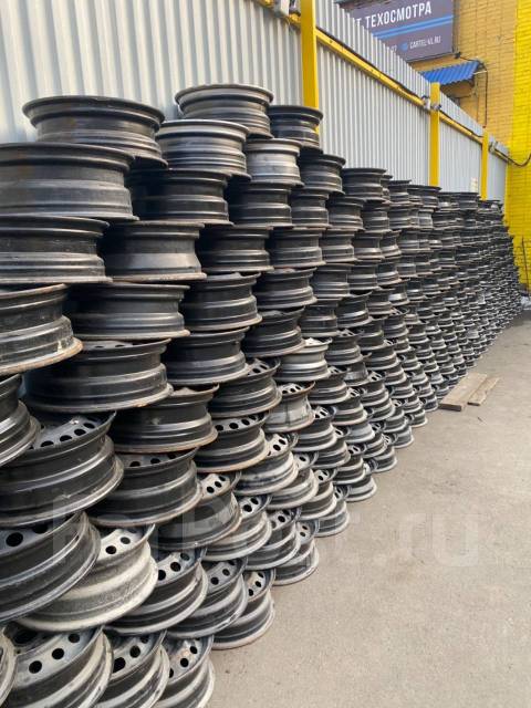 Диски R15 Toyota, 4 х 100mm Япония, 15", 40 шт, 4x100, штампованные, 54 ...