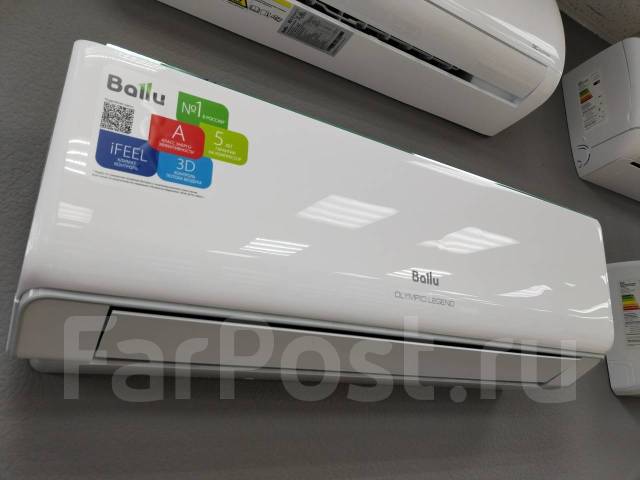 Сплит-система Ballu Olympio Legend BSW-07HN1_23Y, 21 м², новый, в ...