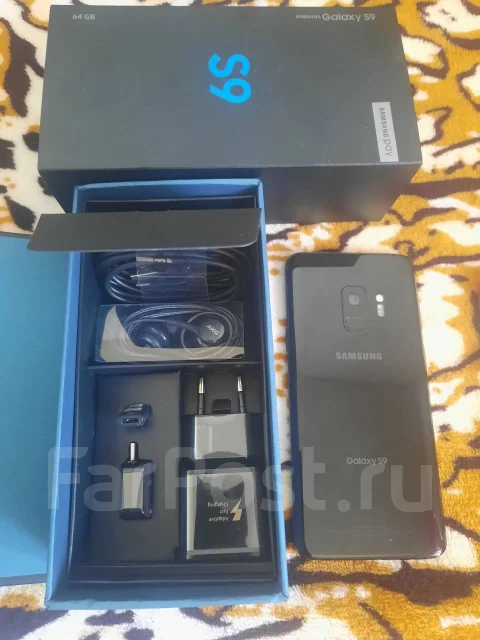 Samsung Galaxy S9. �/�, 64 ��, ������, NFC ����