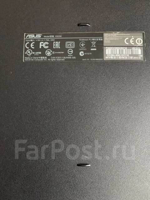 Asus X553M. ��� 4 �� ����