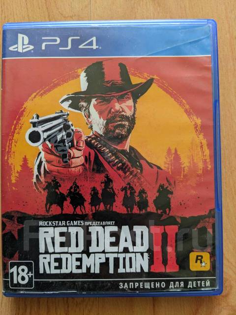 Red dead redemption 2 диск ps4, в наличии. Цена: 2 199₽ во Владивостоке