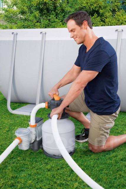 Песочный фильтр для бассейнов 58499 Bestway, новый, в наличии. Цена: 10 ...