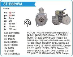 ������� �������� Isuzu 4HF1, Elf NPR66, NKS58, NKR66 Trucks w/ 4BE1, Krauf (������� ������) Krauf SDH9710PN ����