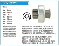 ������� �������� Toyota 1UR, Lexus GS460 Krauf SDN3020 ����