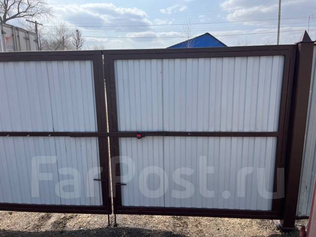 Монтаж свай, установка забора, Ворот, калитки, Забор под ключ от 3777мп ...