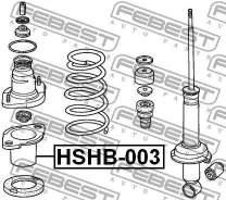 ������� ������������ HSHB-003 (F0097039) Febest [HSHB-003] HSHB003 ����