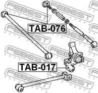 ����������� ������� ����������� ������ ��� ����, ��� Febest [TAB076] TAB076 ����