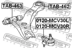 ����������� ��������� ������ ��� ����, ��� Febest [TAB462] TAB462 ����