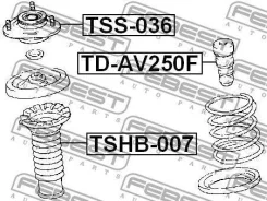 �������� ��������� ������������ ����� ����, ��� Febest [TDAV250F] TDAV250F ����