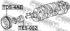 �������� ��������� Febest [TES002] TES002 ����