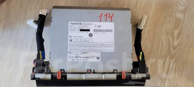 Магнитола Harrier JBL 56112 86100-48260, 2 DIN — 178x100 мм, б/у, в ...