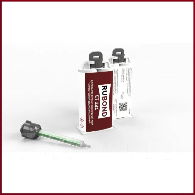 Клей эпоксидный термостойкий высокоэластичный ET 241 двухкомпонентный ...