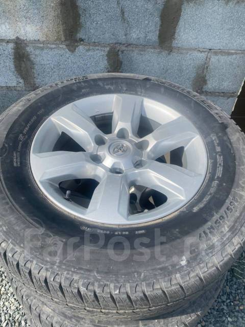 Продам литые диски на Prado 150 оригинальные, 17", 1 шт, 1,00 кг. 4 шт ...