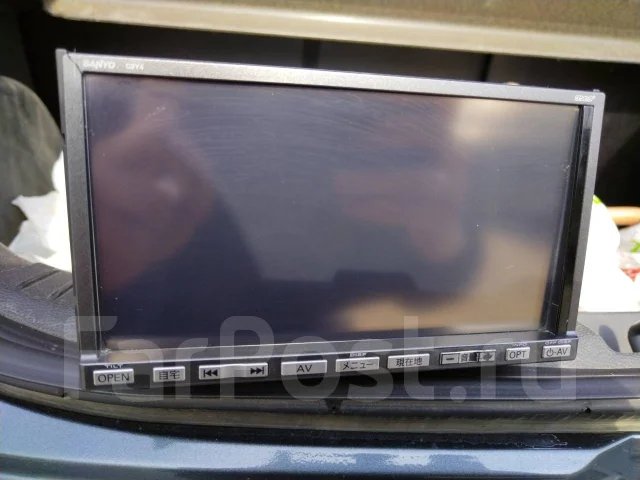 Автомагнитола Sanyo с9у4 Япония, 2 DIN — 178x100 мм, б/у, в наличии ...
