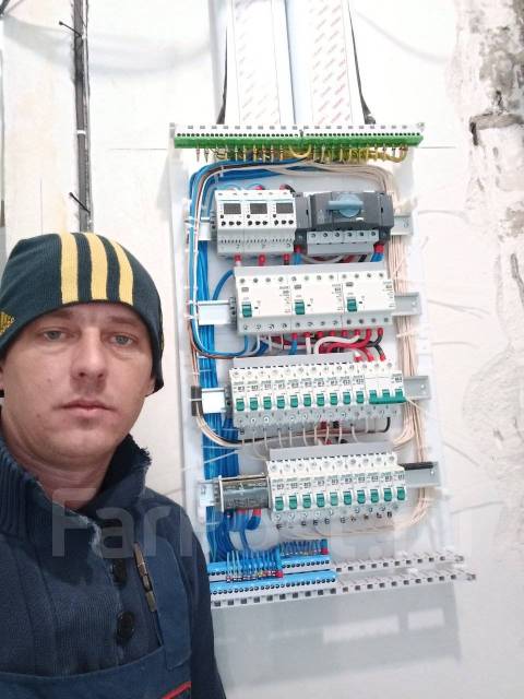 Электрик, электромонтаж под ключ. Без посредников, без выходных во ...