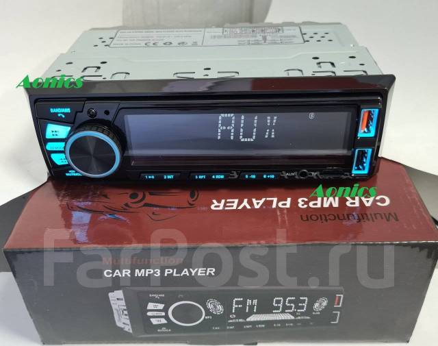 Автомагнитола CAR Media 440BT/1DIN/BT/USB/RCA/4 на 50 MAX/ДУ, новый, в ...