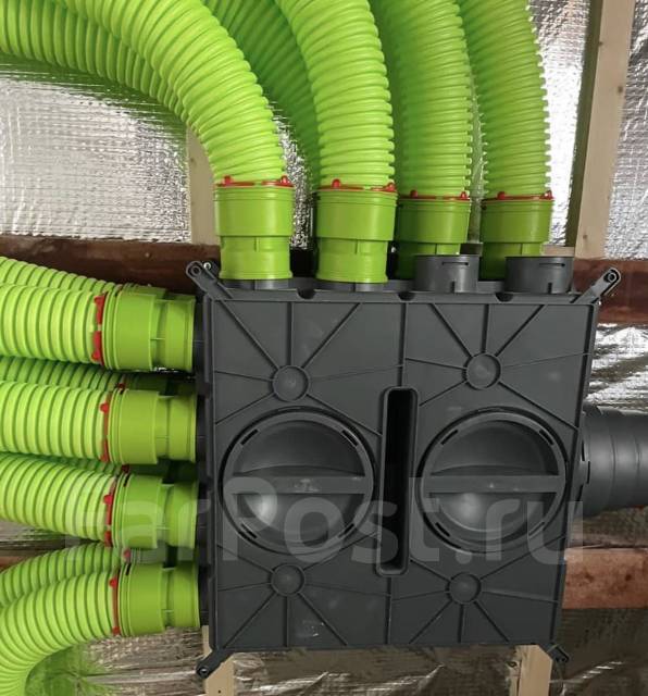 Вентиляция частного дома. Монтаж приточно-вытяжной вентиляции во ...