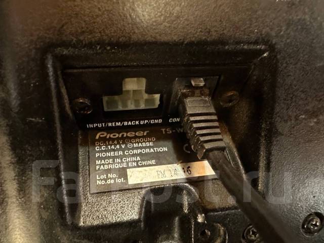 Pioneer TS WX210A, компонентные, 200 Вт, активный, с корпусом, б/у, в ...