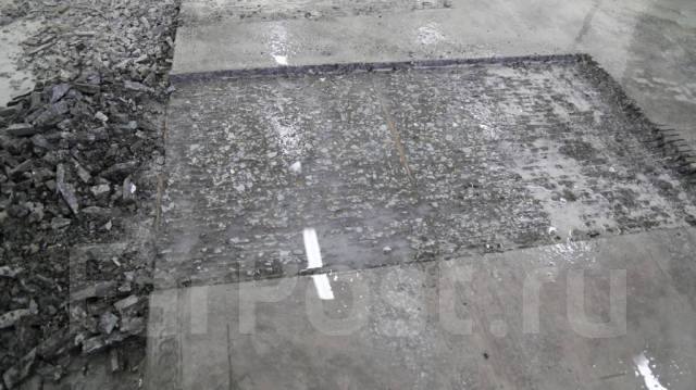 Фрезеровка бетонных полов. Снятие слоя бетона во Владивостоке