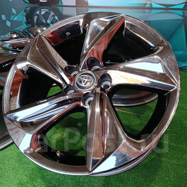 Диски литые Toyota! Original! Темный Хром! R18, PCD 5-114.3, 18", 1 шт ...