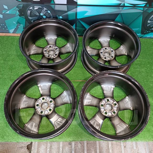 Диски литые Toyota! Original! Темный Хром! R18, PCD 5-114.3, 18", 1 шт ...